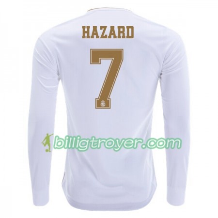 Billige Fotballdrakter Real Madrid Eden Hazard 7 Hjemmedraktsett 2019/20 Langermet